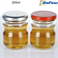 200ml Wholesale Cheap Glass Jars for Food with Lid
